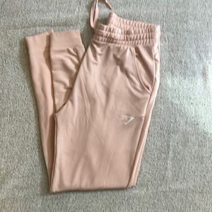 NWOT Gym Shark pink joggers Sz Med
